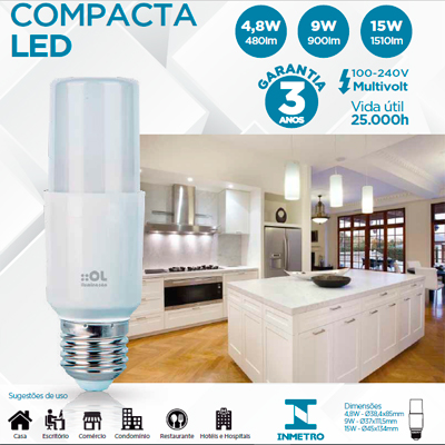 Foto do Produto COMPACTA LED