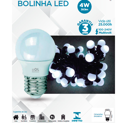 Foto do Produto BOLINHA LED