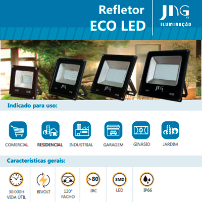 Foto do Produto Refletor Led ECO