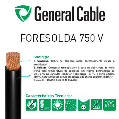 Foto do Produto FORESOLDA 750 V