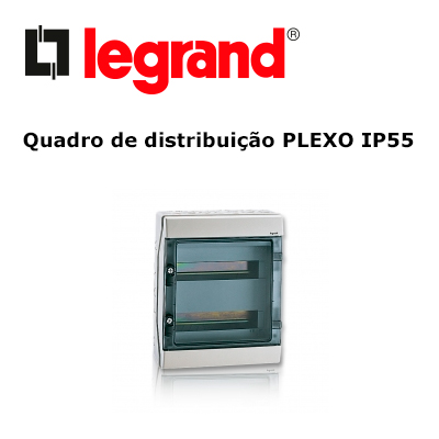 Foto do Produto Quadro de distribuição PLEXO IP55